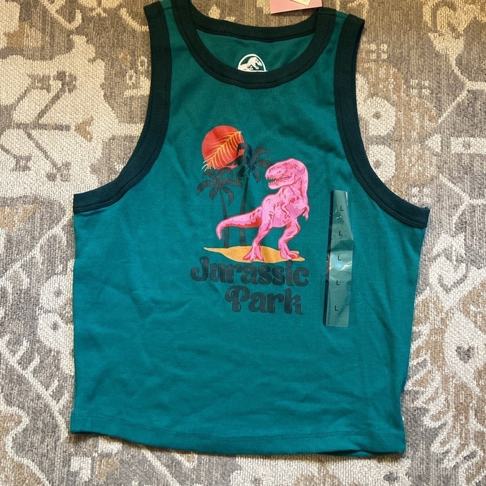 Jurassic Park Women's Graphic Tank
Top Green new - Picture 4 of 5